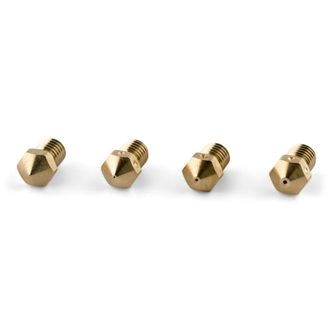 Boquillas de latón PrimaCreator RepRap M6 de tamaños variados, 1,75 mm – 4 unidades