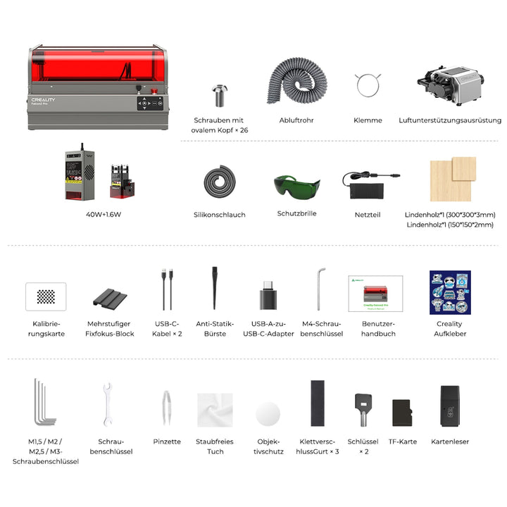 Creality Falcon2 Pro Laser 3ddruckboss