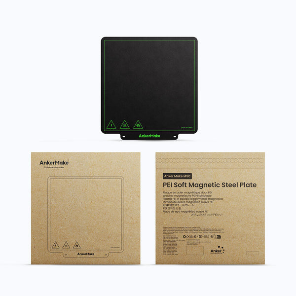 Placa PEI AnkerMake M5C – Placa de acero de resorte doble cara