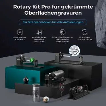 Creality Rotary Kit Pro Rotationswalze 3ddruckboss