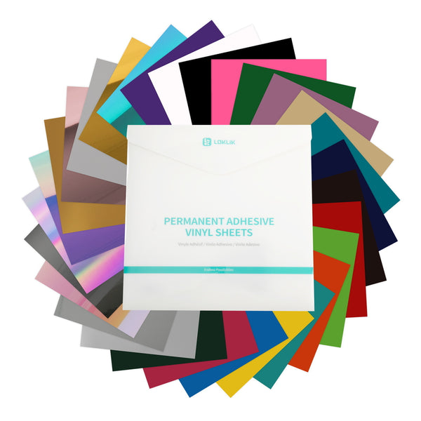 LOKLiK Paquete Permanente de Vinilo – 29 Folios A4