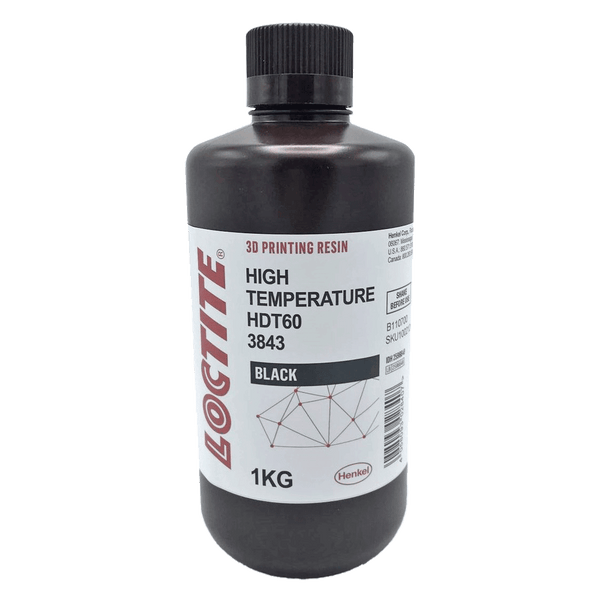 Loctite 3D 3843 HDT60 Resina Negra Mate – 1kg