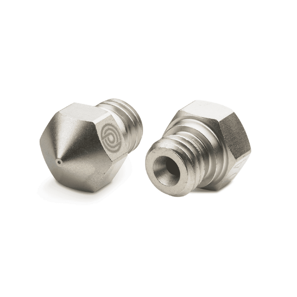 Boquilla de latón MK10 0,4 mm niquelada para hotends todo metal - 1 pieza