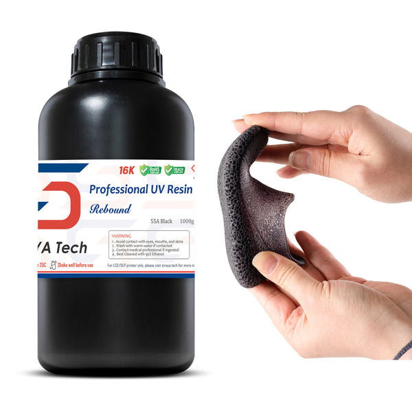 Siraya Tech -Rebound 55A Negro - Resina 1KG