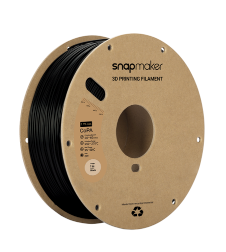 Filamento de nailon Snapmaker negro 1 kg