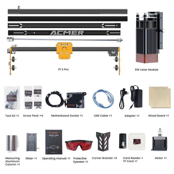 Acmer P1 S Pro Laser 3ddruckboss