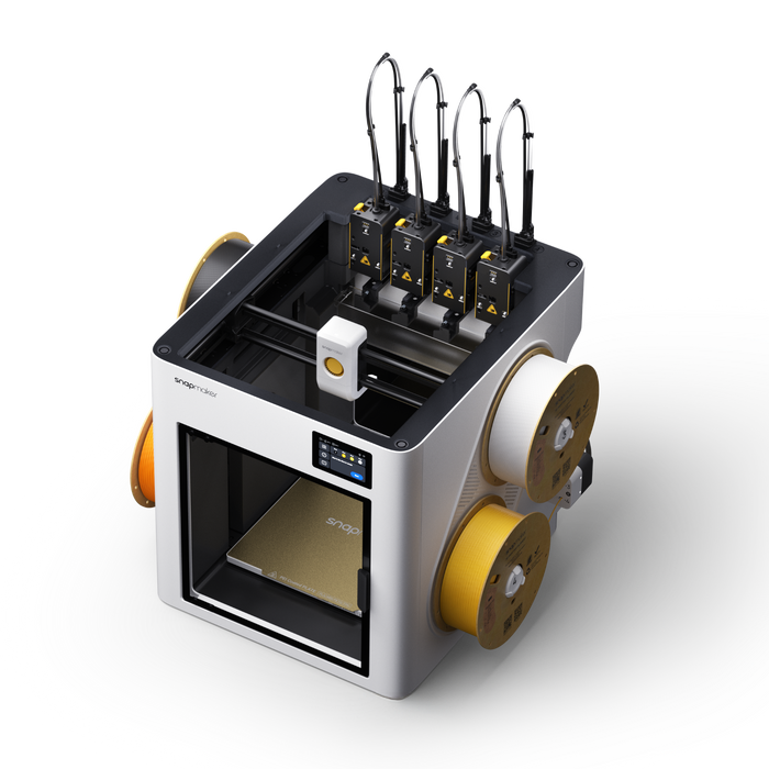 Snapmaker U1 – Impresora 3D con cambio de herramienta con 4 cabezales y 300 mm/s