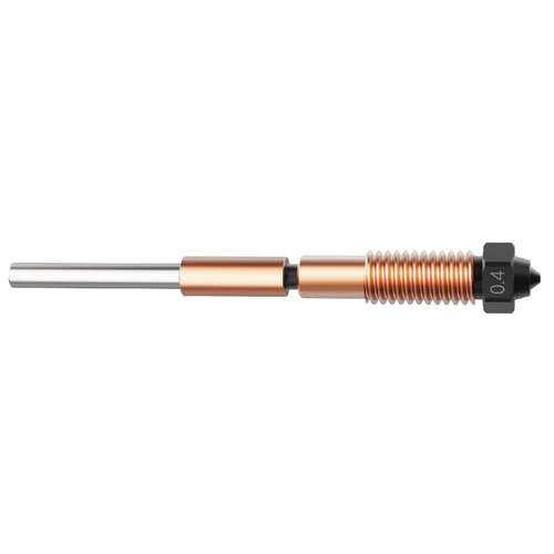 Boquilla de carburo integrada Mingda 0,4 mm (SiC/DLC) – Repuesto para varios modelos Mingda
