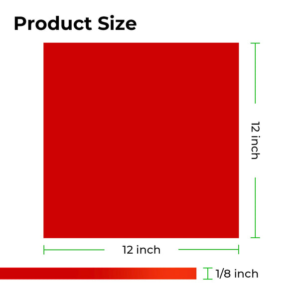 xTool 3 mm placas acrílicas rojas (paquete de 3)